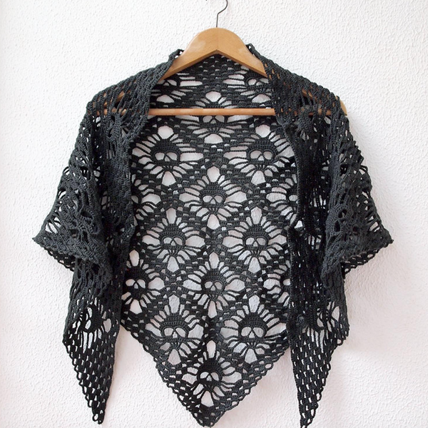 The Atypical Stitches Plague Shawl