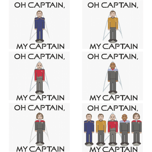 Cross Stitch - Oh Captain, My Captain