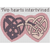 Cross Stitch - Two Hearts Intertwined