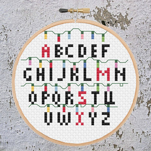 Cross Stitch - We Wish You A Nerdy Christmas