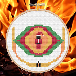 Cross Stitch - We Wish You A Nerdy Christmas