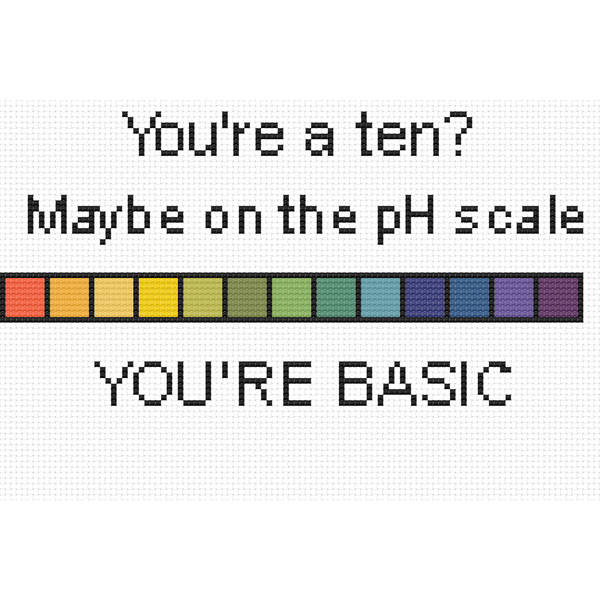 Cross Stitch - You're Basic